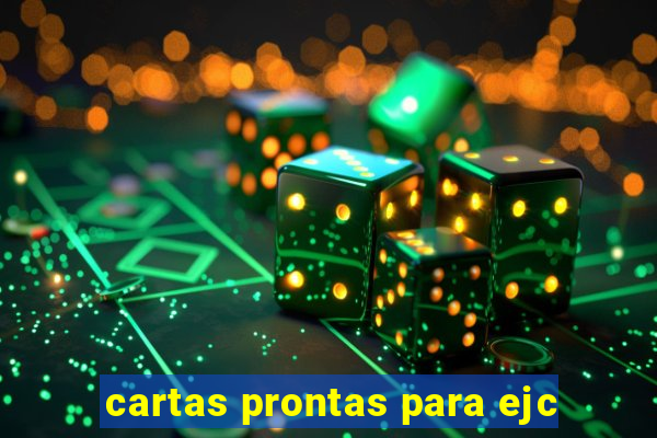 cartas prontas para ejc