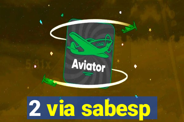 2 via sabesp