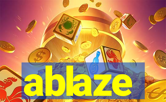 ablaze