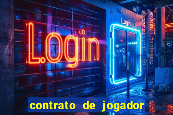 contrato de jogador de futebol word