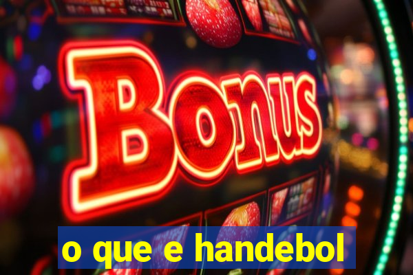 o que e handebol