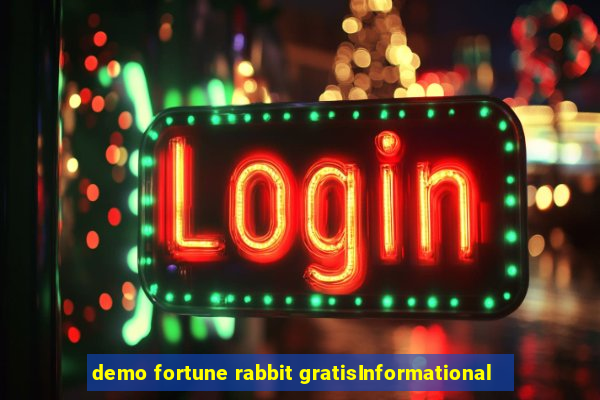 demo fortune rabbit gratisInformational
