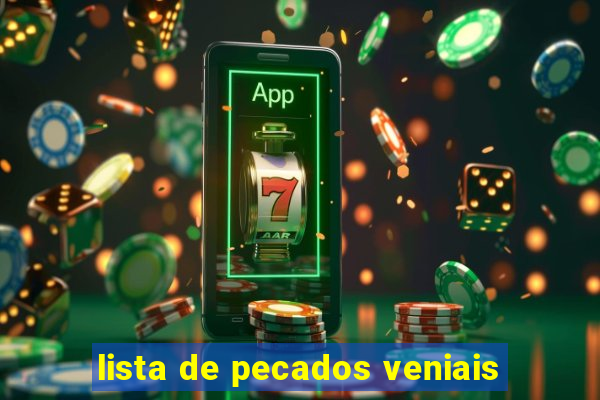 lista de pecados veniais