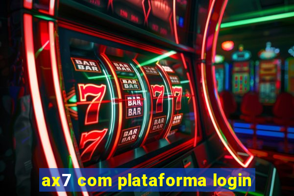 ax7 com plataforma login