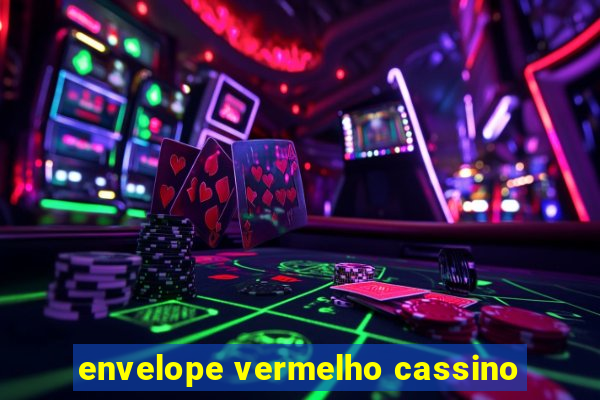 envelope vermelho cassino