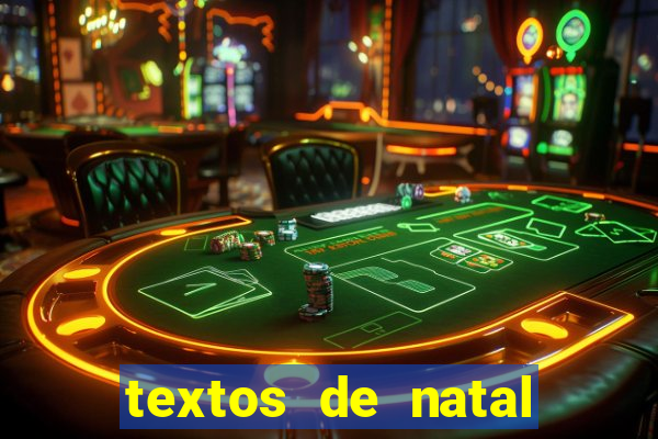 textos de natal para imprimir