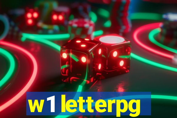 w1 letterpg