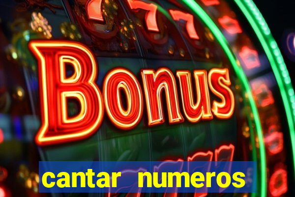 cantar numeros bingo online