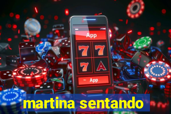 martina sentando