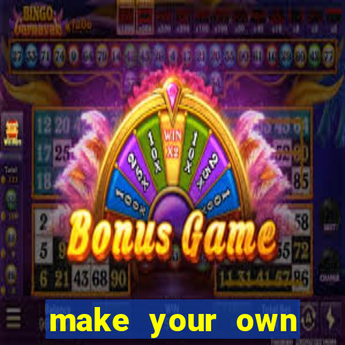 make your own bingo app