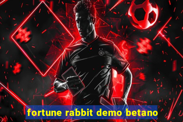fortune rabbit demo betano