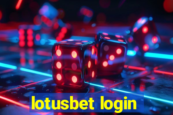 lotusbet login