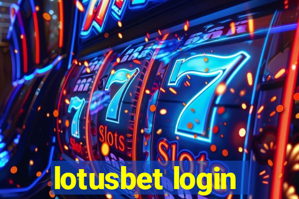 lotusbet login