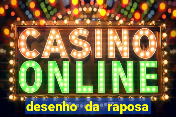 desenho da raposa do cruzeiro para colorir