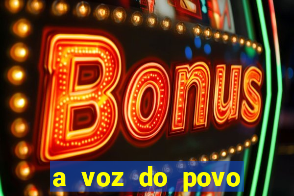 a voz do povo santa luzia