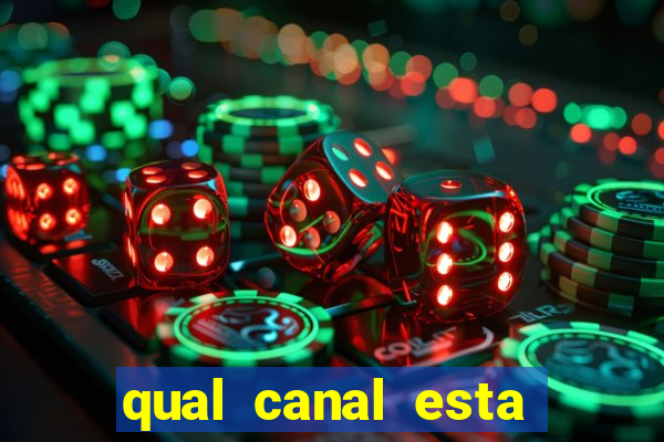 qual canal esta passando o jogo do palmeiras