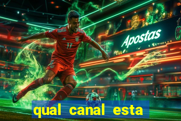qual canal esta passando o jogo do palmeiras