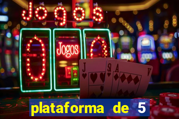 plataforma de 5 reais jogo do tigre