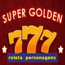 roleta personagens de anime
