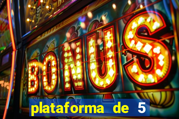 plataforma de 5 reais do tigre