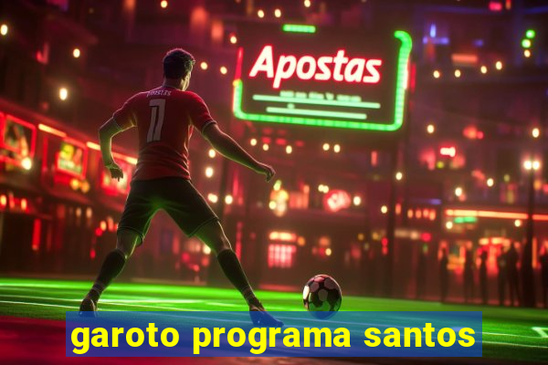 garoto programa santos