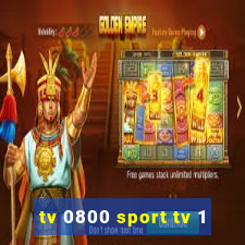 tv 0800 sport tv 1