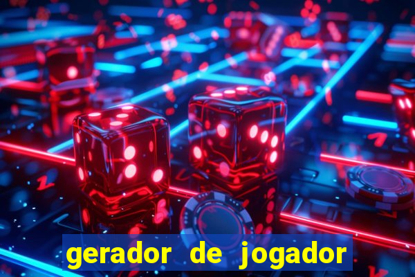 gerador de jogador de futebol