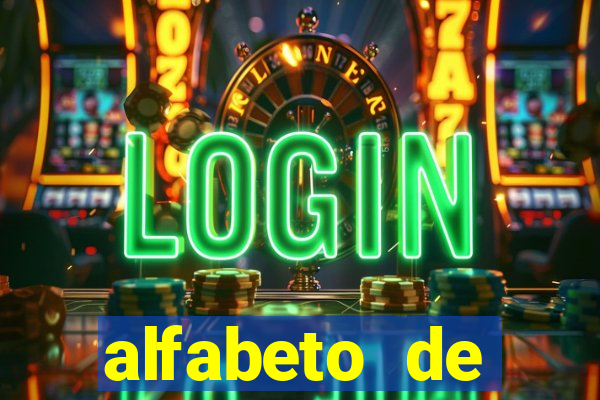 alfabeto de caligrafia bonita