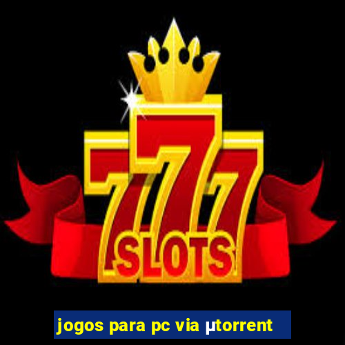 jogos para pc via μtorrent
