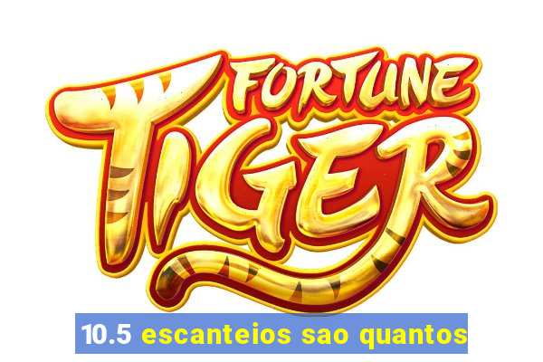 10.5 escanteios sao quantos