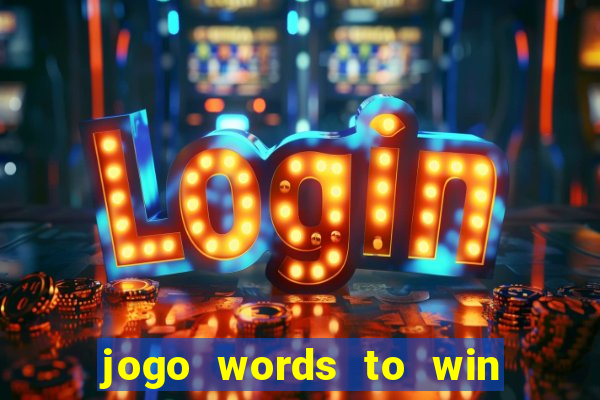 jogo words to win paga mesmo