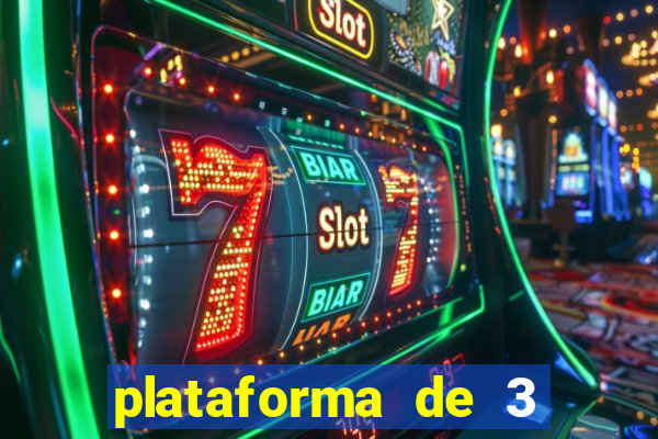 plataforma de 3 reais pg