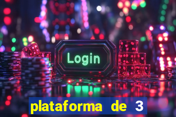 plataforma de 3 reais pg