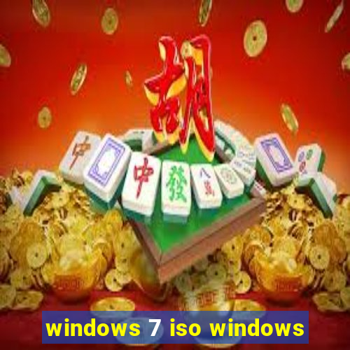 windows 7 iso windows