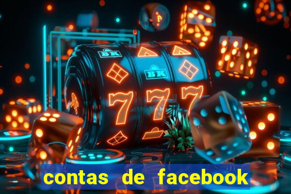 contas de facebook abandonadas com senha e email