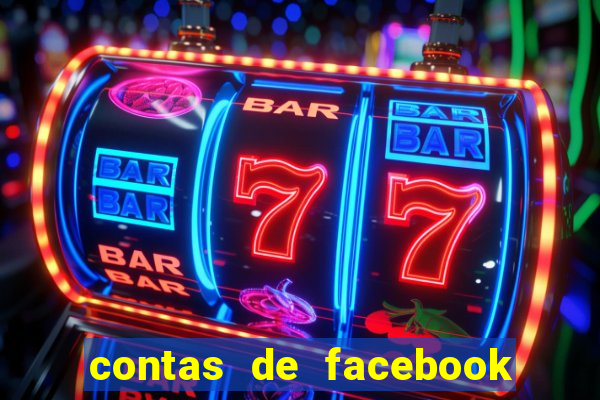 contas de facebook abandonadas com senha e email