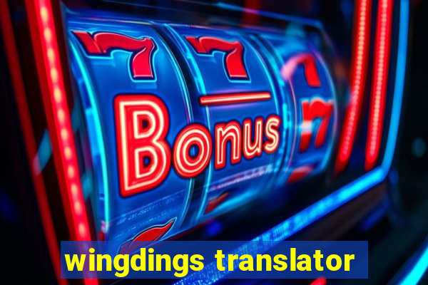 wingdings translator