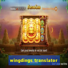 wingdings translator