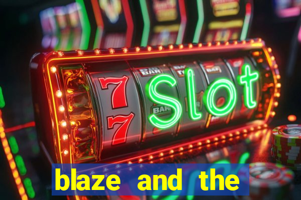blaze and the monster machines logo font