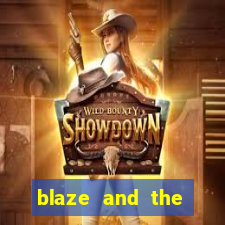 blaze and the monster machines logo font
