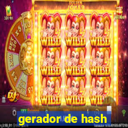 gerador de hash