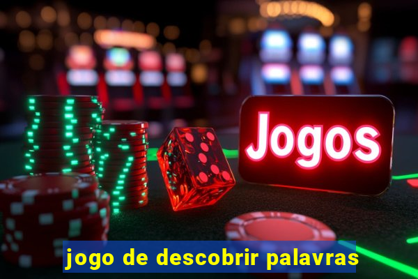jogo de descobrir palavras
