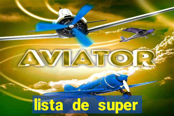lista de super herois de a a z