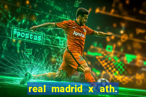 real madrid x ath. bilbao palpite