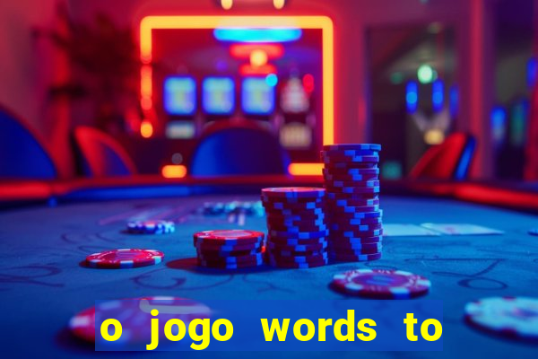 o jogo words to win paga mesmo