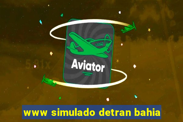 www simulado detran bahia
