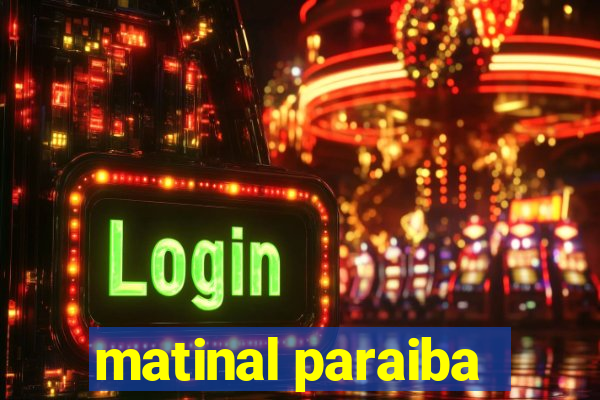 matinal paraiba