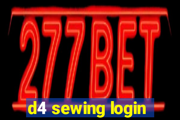 d4 sewing login