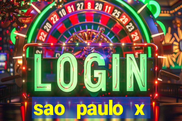 sao paulo x palmeiras palpite