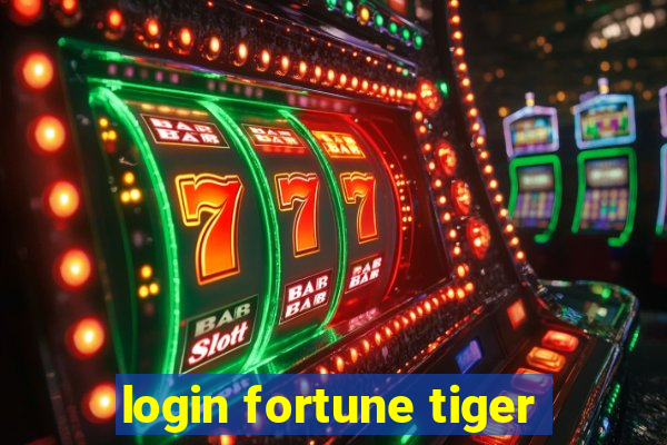 login fortune tiger
